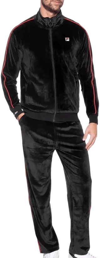 Conjunto Moletom Veludo Preto